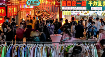 Market stall economy flourishes in Jilin