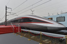 China develops high-speed train to run on different rail systems
