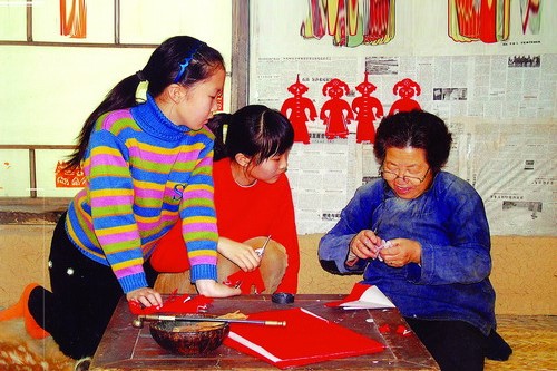 Changbai Mountain Manchu paper-cutting