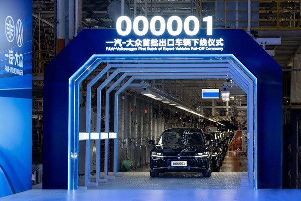 FAW-Volkswagen vehicles head to Middle East market