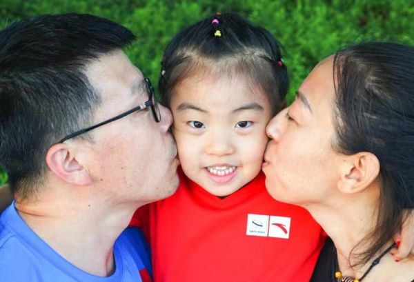 Jumping rope becomes a family affair