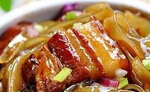 Braised pork with vermicelli