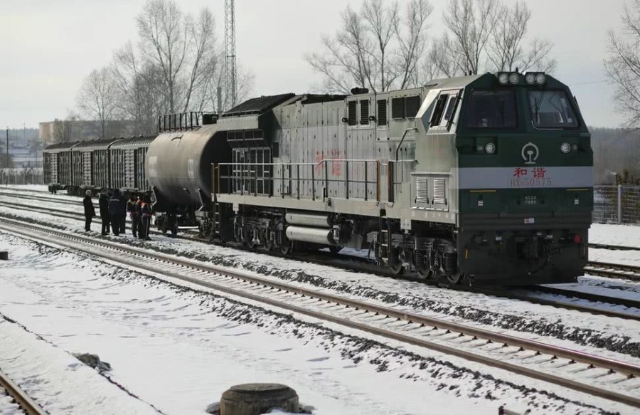 Little train takes precious cargo to mountain towns