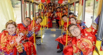 Jilin group wedding advocates frugality