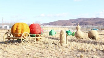 Straw-made handicrafts dot Jilin’s countryside