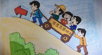 Jilin uni hosts comics exhibition on poverty alleviation