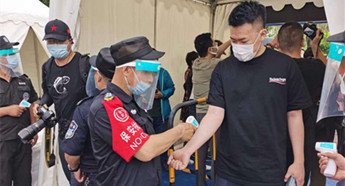 Changchun auto expo holds epidemic emergency drill