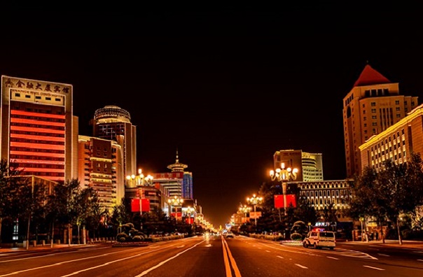 Light show in Changchun celebrates CPC centenary