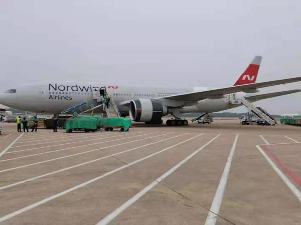 Cargo flights begin from Jilin to Russia, Germany