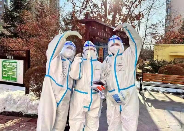Changchun city family fights against COVID-19 outbreak 