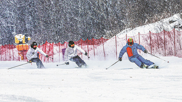 Jilin enjoys snow business