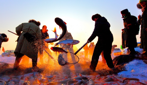 Chagan Lake Winter Fishing 