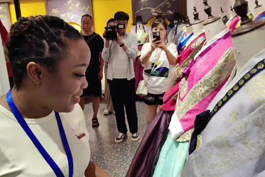 Intl students in Jilin immerse themselves in Chinese-Korean culture