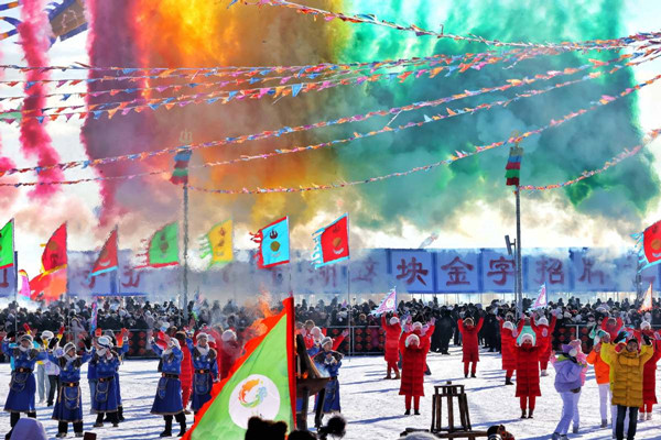 Fishing, Hunting festival opens at Chagan Lake in Jilin