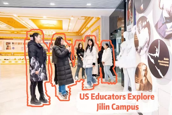 US educators visit Jilin Intl Studies University