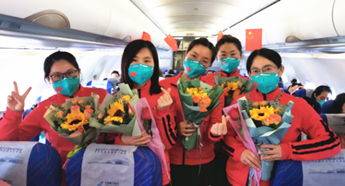 Jilin nurses return after helping out in Wuhan