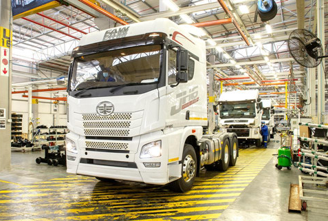 FAW hits 10,000 vehicle mark in S. Africa
